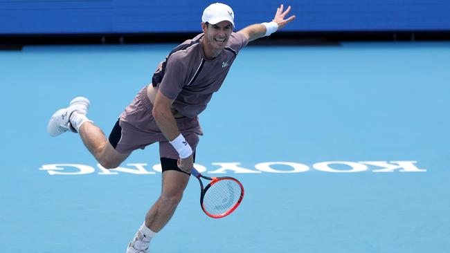 Sir Andy Murray played at Kooyong in 2024. Picture: Jonathan DiMaggio/Getty Images