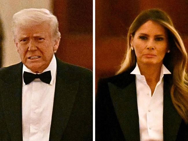 Donald and Melania Trump. Picture: Supplied