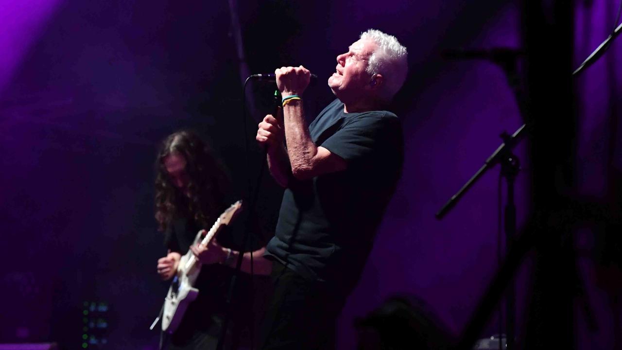 Daryl Braithwaite performs at Sounds of Rock 2024, Hervey Bay. Picture: Patrick Woods.