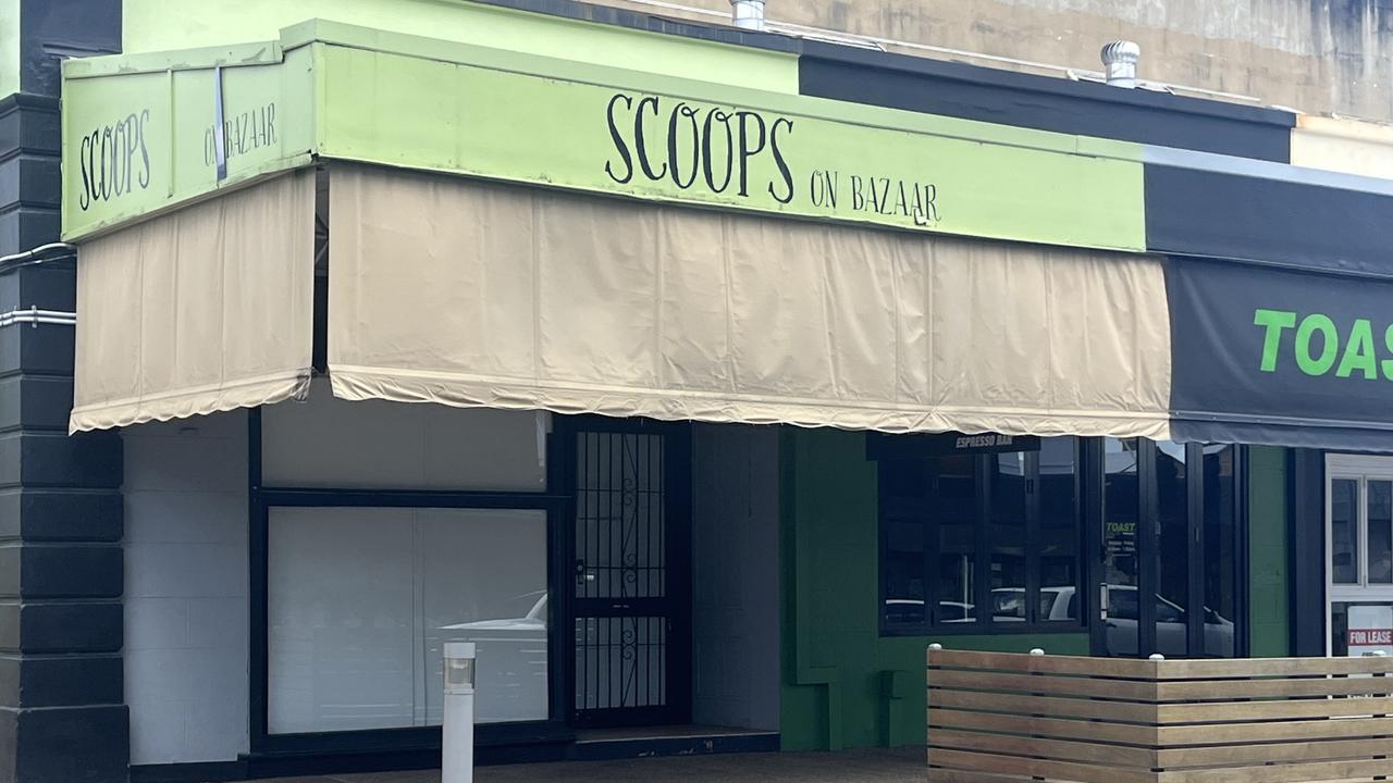 An empty shop in Bazaar St, Maryborough.