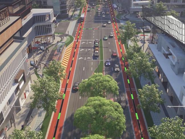 Liverpool City Council has received a grant to widen Fifteenth Ave, to build the RTC. Picture: Supplied