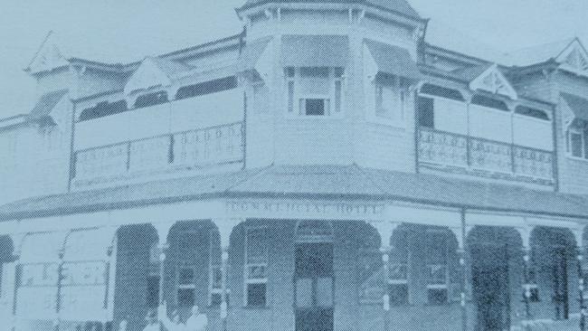 The original Commercial Hotel from Pamela Ward's book Shanties, Pubs and Hotels.