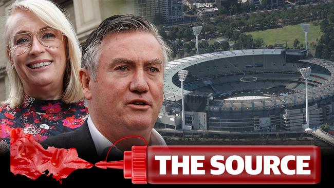 Eddie McGuire and Sally Capp are being touted to join the board of the MCG Trust.