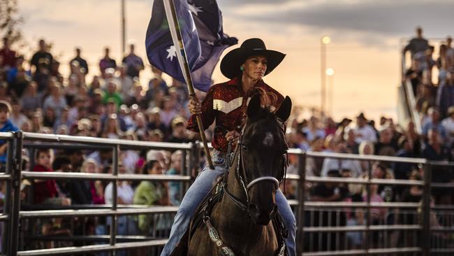 All the action at the sold-out 50th iteration of the Noonamah Tavern and Rodeo. Picture: Pema Tamang Pakhrin