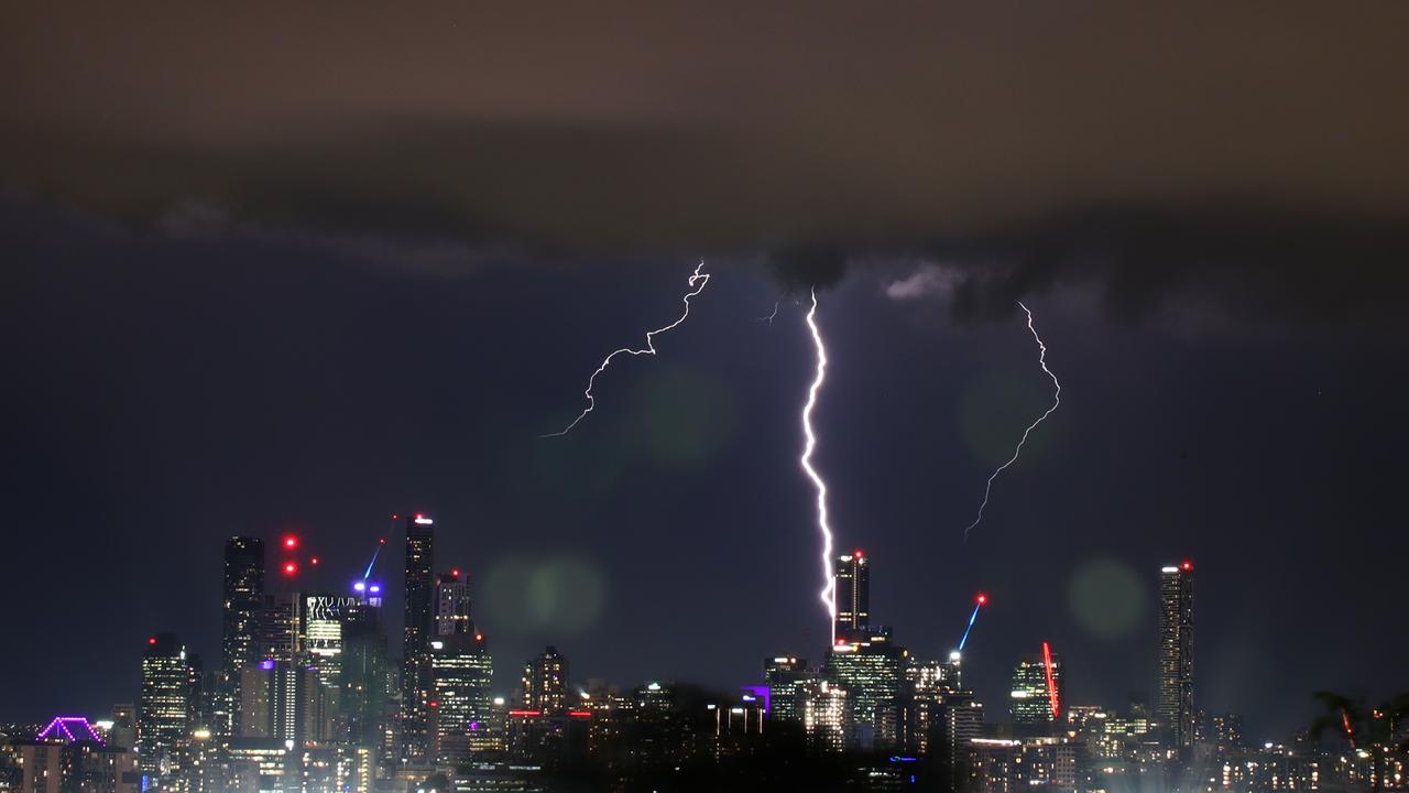 Lightning struck Gold Coast teenager Talyn Rose on Friday. Picture: David Clark