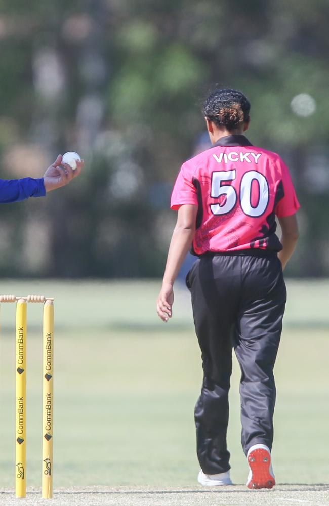 Underage 19 Female Championships; Various Matches played at Nudgee College Cricket Ovals 14.12.23 Pics by Stephen Archer