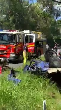 Bruce Hwy crash at Elimbah