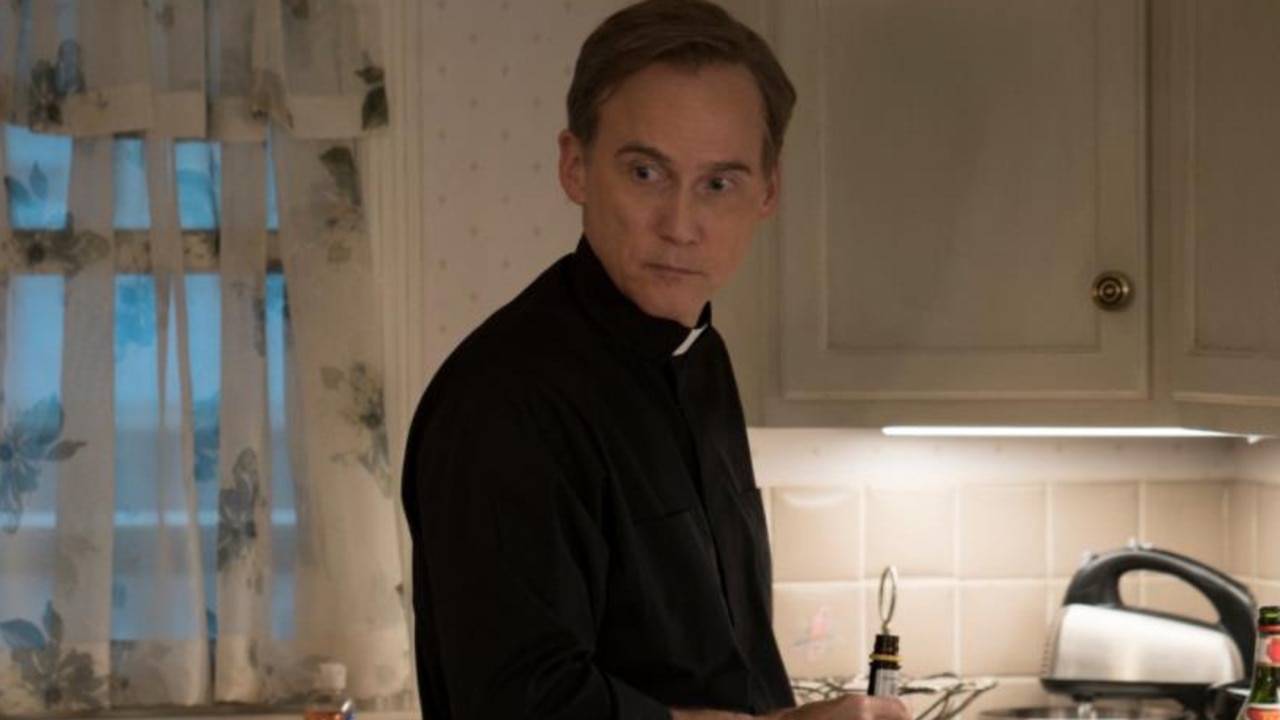 Neal Huff plays Father Dan Hastings.