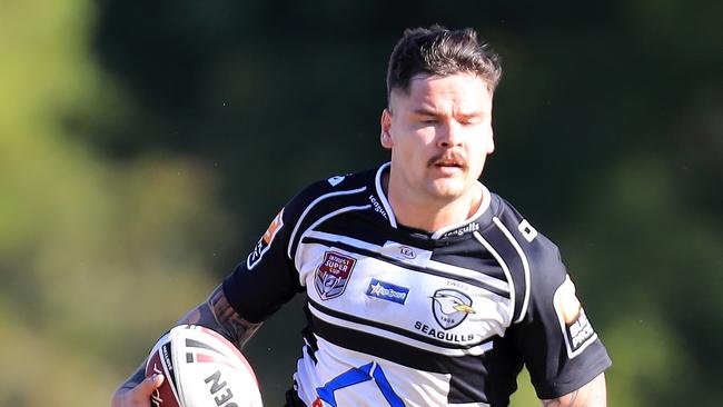 Talor Walters (Tweed Heads Seagulls) - Photo: SMPIMAGES.COM / Newscorp. 18th August 2019, Action from the Queensland Rugby League (QRL) Intrust Super Cup Round 21 Clash between the Tweed Heads Seagulls v Easts Tigers, played at Piggabeen Stadium, Tweed Heads West.