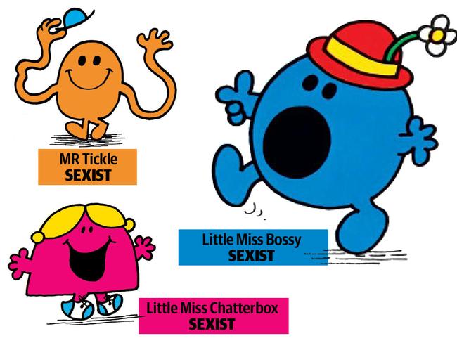 British academics have launched an assault on the beloved Mr Men and Little Miss books.