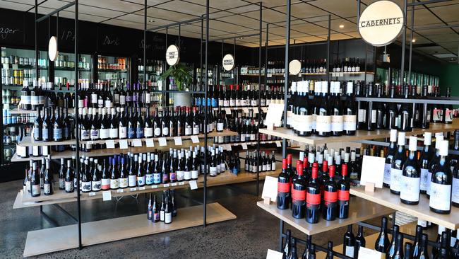 You’ll find plenty of wine at Blackhearts &amp; Sparrows. Picture: Alison Wynd