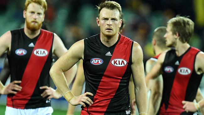 Bombers skipper Brendon Goddard. Picture: Tom Huntley