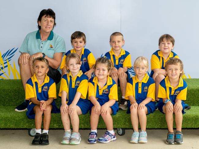 Seaforth State School Back Row: Mrs Annette Chappell, Xavier, Walter, Lachlan Front Row: Charlie, Laura, Molly, Olivia, Hayden Picture: Michaela Harlow