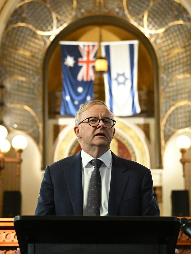 Prime Minister Anthony Albanese’s government was set to strengthen hate-speech laws.