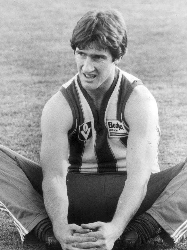 North Melbourne player Kerry Good in 1982.