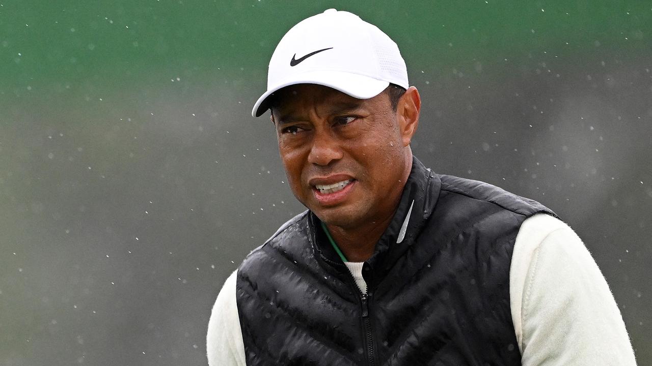 Tiger Woods has had further surgery on his right leg. (Photo by ROSS KINNAIRD / GETTY IMAGES NORTH AMERICA / AFP)