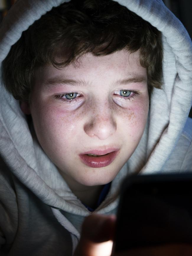 Researchers have urged well-meaning parents not to take devices away from cyber-bullied children. Picture: Stock image 