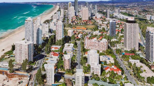 The proposed tower at Broadbeach.