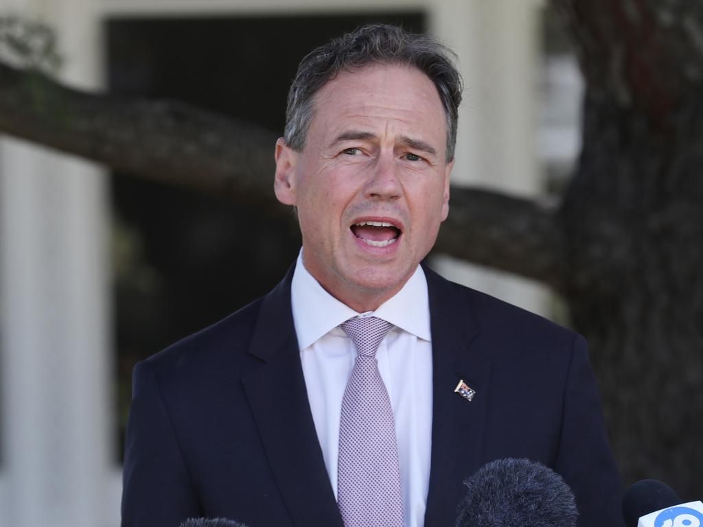 Federal Health Minister Greg Hunt. Picture: NCA NewsWire / David Crosling