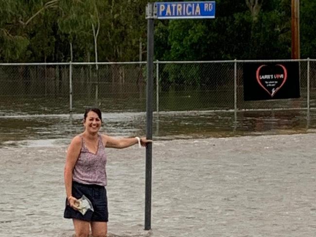 Julie Pavone's photos of flooding in Ayr.