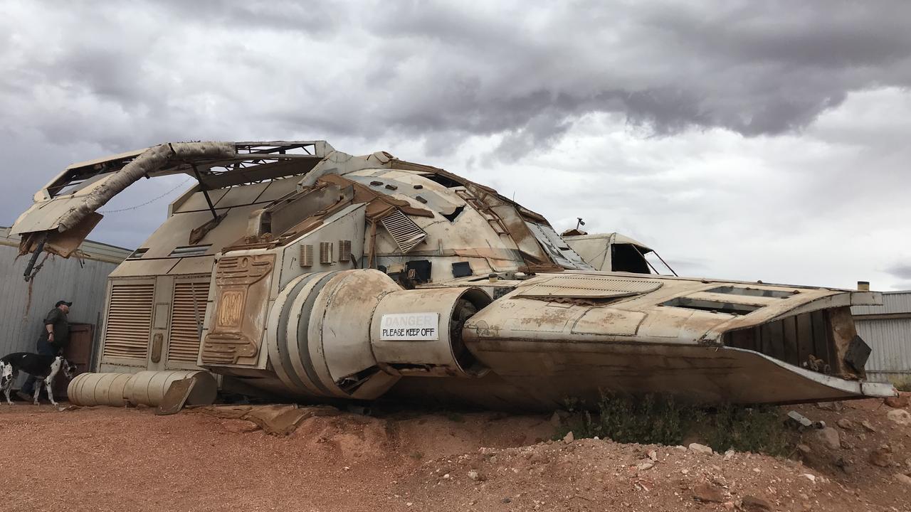 Spaceships grounded at Aussie property