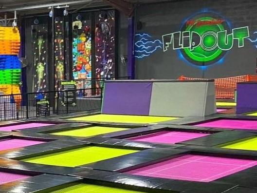 Indoor trampoline centre Flip Out will open in mid December. Picture: Supplied.