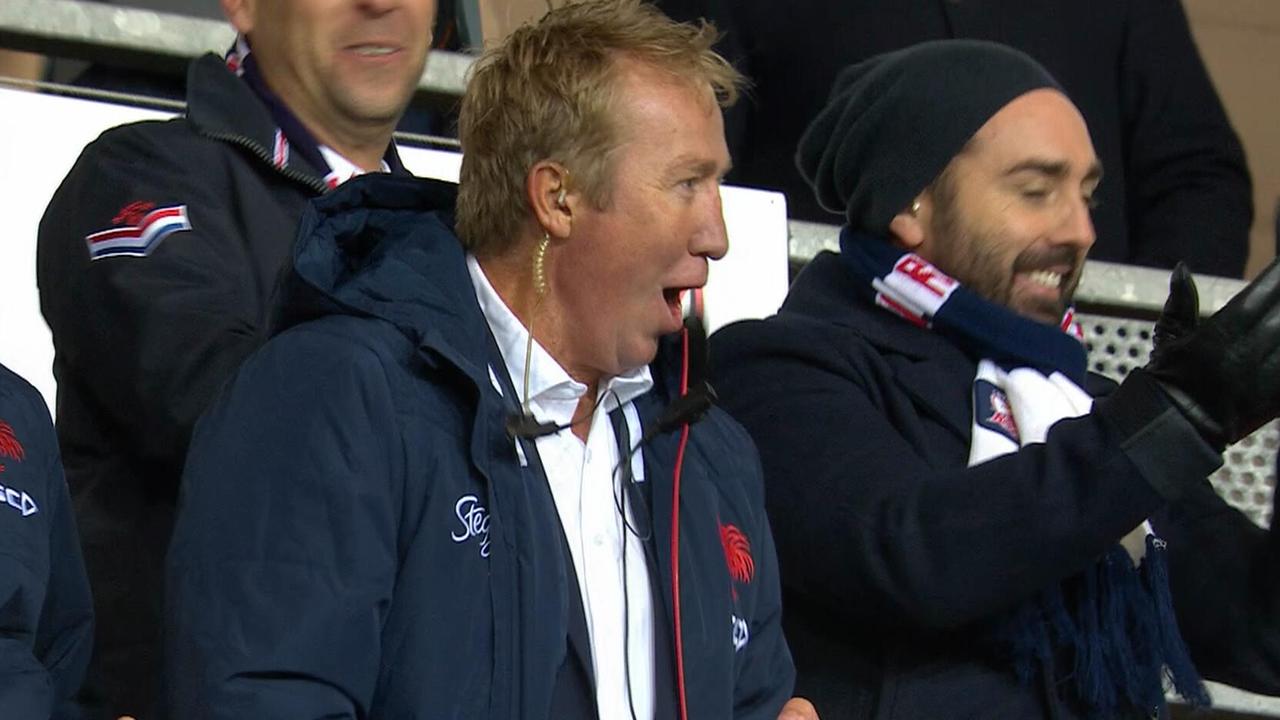 Trent Robinson called the Saints fans Souths fans in his post match interview.