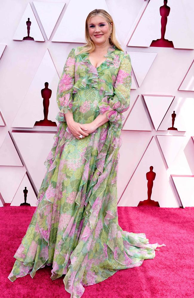 Promising Young Woman director Emerald Fennell in Gucci. Picture: AFP