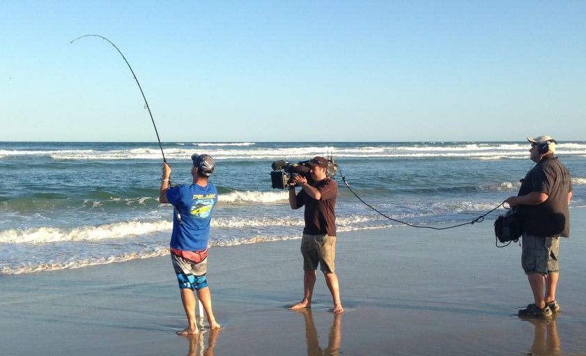 Fishing royalty Paul Worsteling is filming Fraser Island The Courier Mail