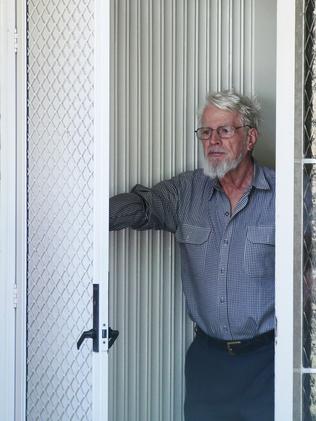 Former Chief Forensic Pathologist Dr Colin Manock at his house after Henry Keogh’s conviction was set aside. Picture: Dylan Coker