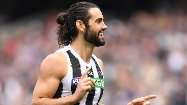 Brodie Grundy wants to stay in Victoria. Picture: Quinn Rooney/Getty Images