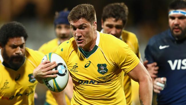 Backrower Sean McMahon is fit again and looking to force his way into the Wallabies team.