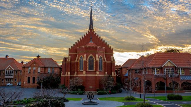 Scotch College’s Memorial Hall. Picture: The Weekly Times