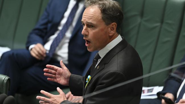 Health Minister Greg Hunt. Picture: Martin Ollman