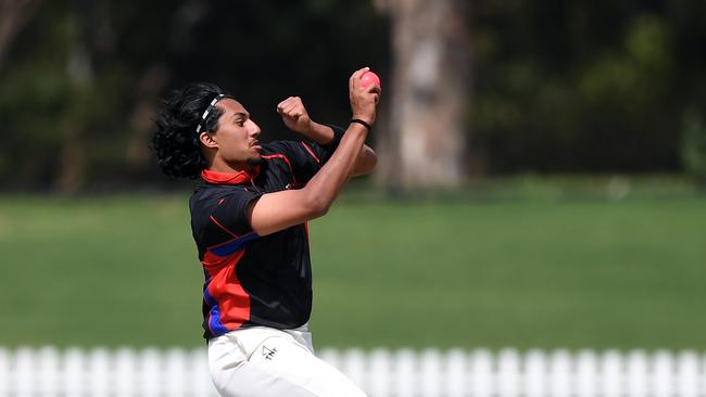 Musa Hussain produced a season best performance against Geelong. Photo: Julian Smith.