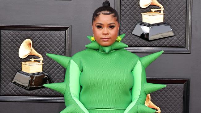 Tayla Parx at the Grammys in Las Vegas. Picture: Getty Images