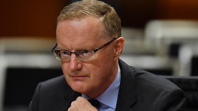 Dr Lowe appears before the parliamentary committee. Pic: AAP