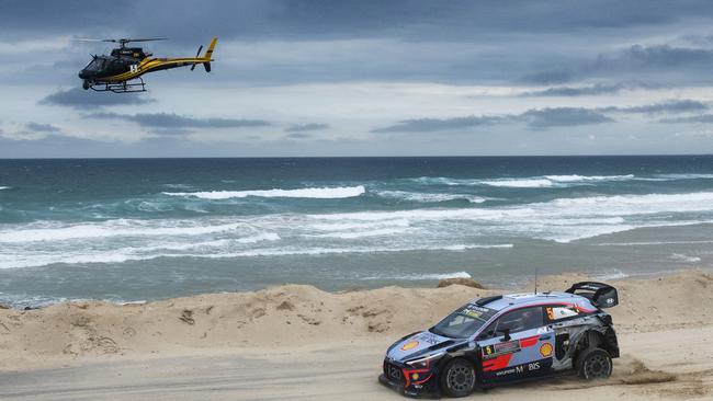 The Australian leg of the World Rally Championship at Coffs Harbour has been cancelled