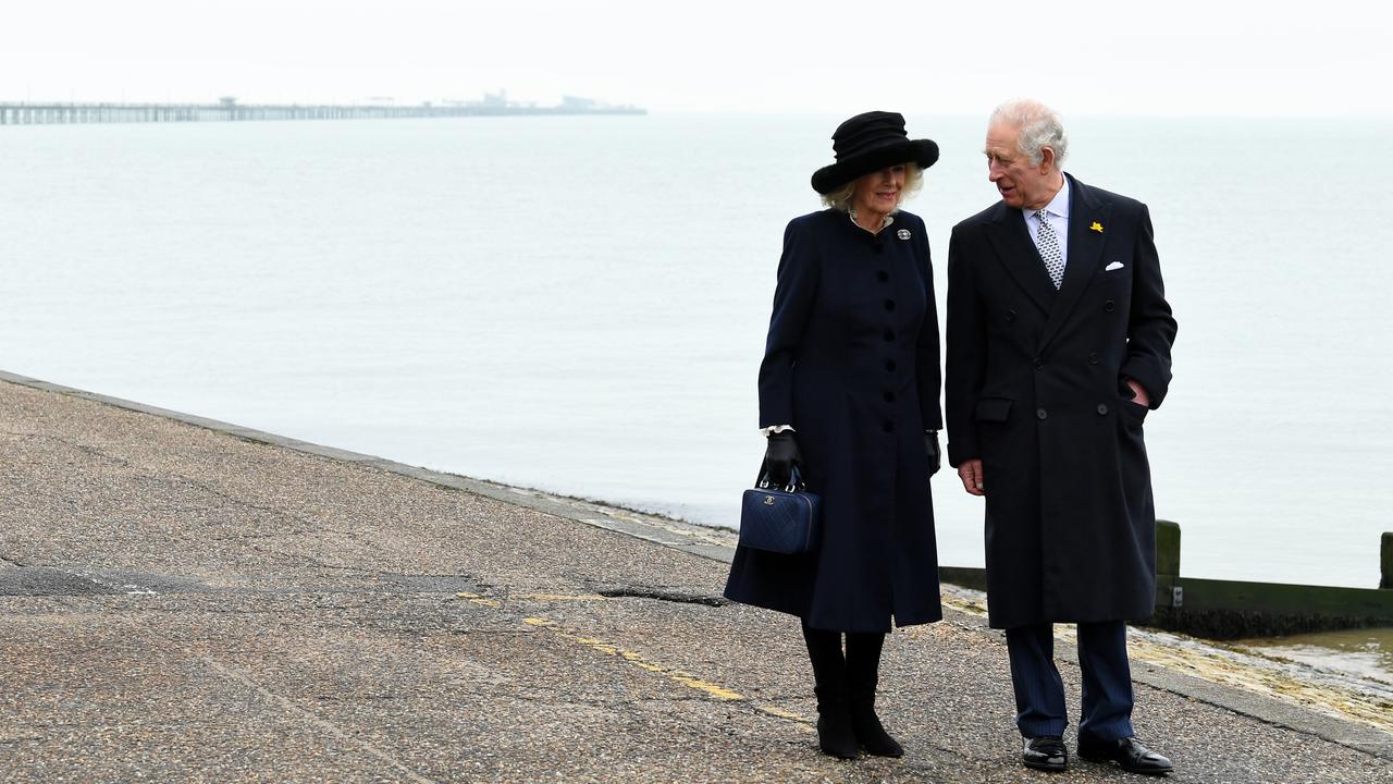 Prince Charles, Prince of Wales and Camilla, Duchess of Cornwall in Southend, England. Picture: Joe Maher/Getty Images