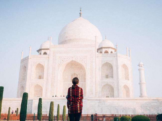 ESCAPE: Solo Travel -  Woman looking at Taj Mahal  Picture: Istock