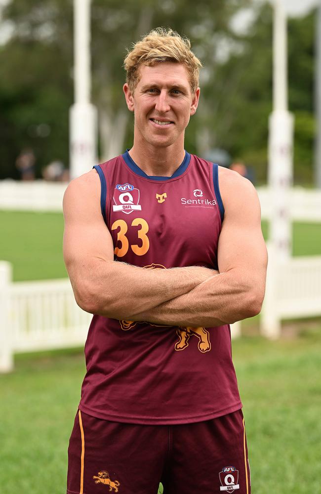 QAFL captain Jon Croad (Palm Beach) . pic Lyndon Mechielsen/Courier Mail