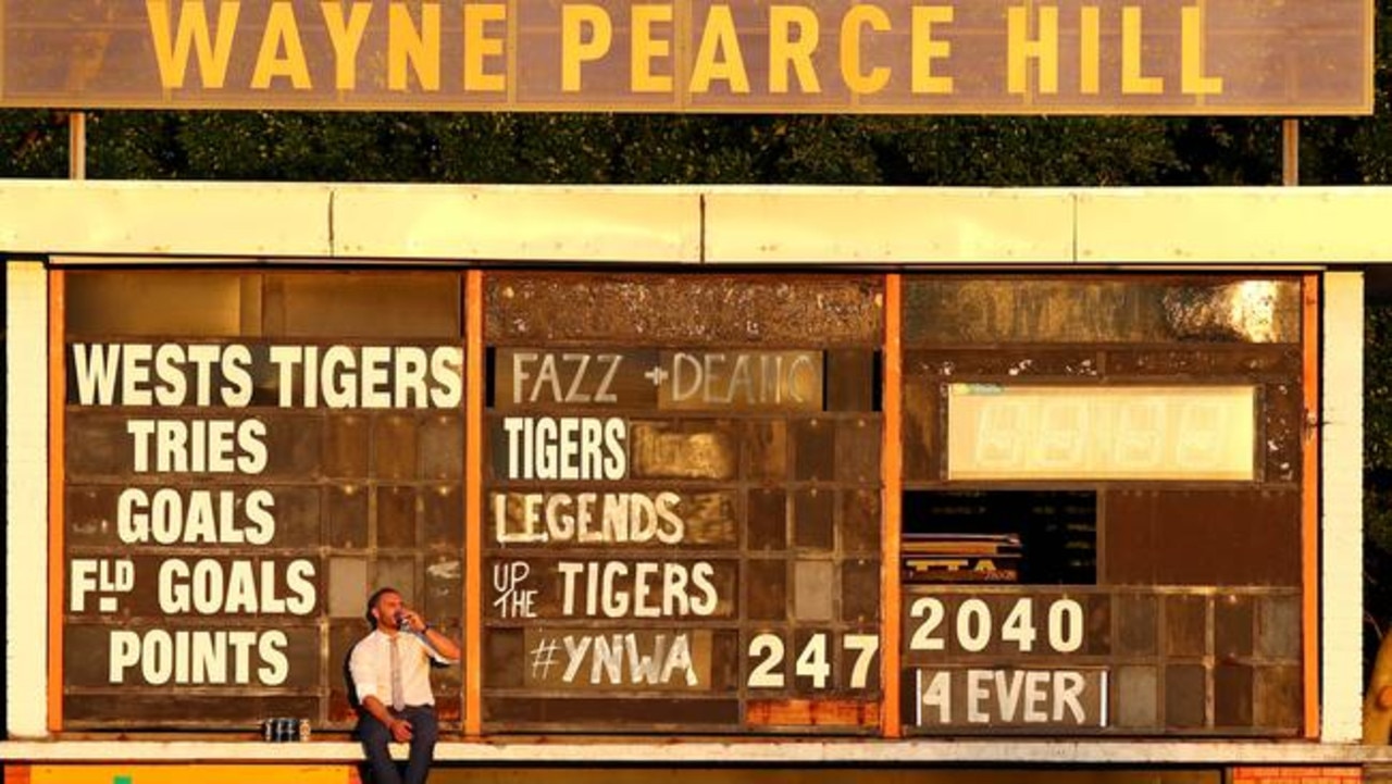 There have been some magical moments at Leichhardt Oval, like Robbie Farah sits on the scoreboard after his Wests Tigers farewell.