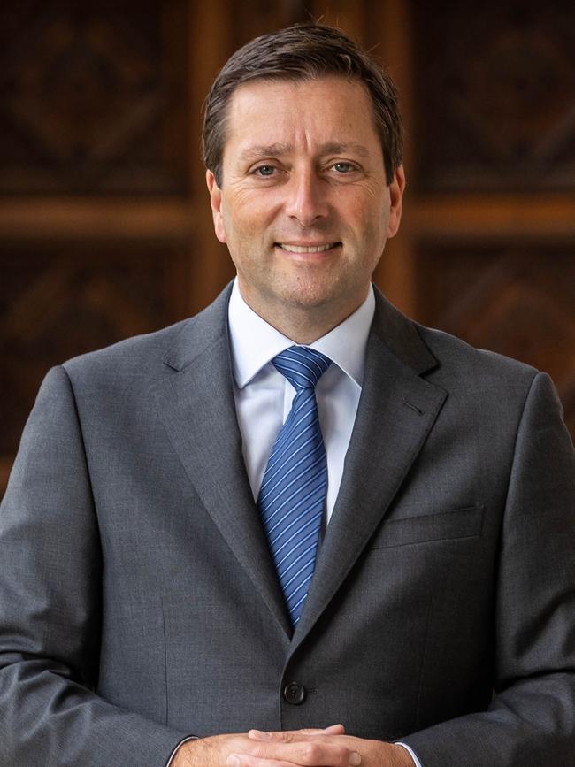 Victorian Opposition Leader Matthew Guy. Picture: Jake Nowakowski