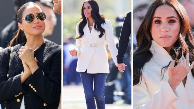 Meghan Markle wore $69,000 worth of clothes in just three days. Picture: Getty.