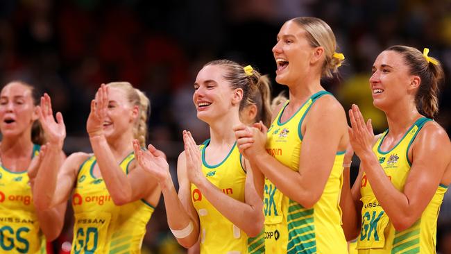 Netball Australia has found a $15 million replacement sponsor. (Photo by Mark Kolbe/Getty Images for Netball Australia)