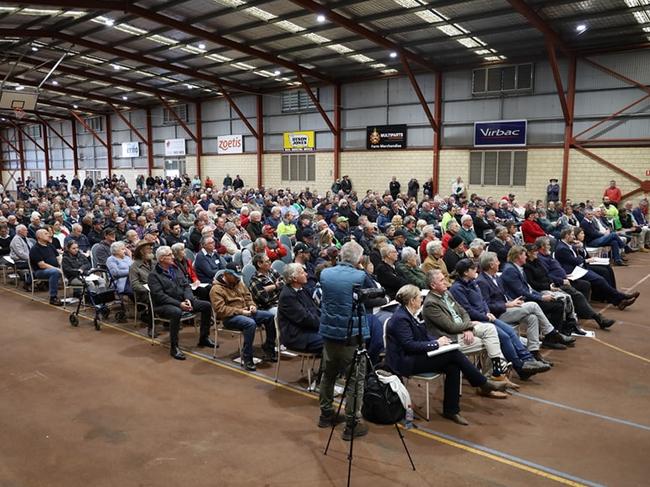 WAFarmers Katanning public meeting about new heritage laws. Picture: Facebook