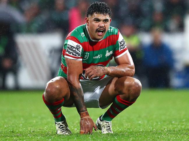 Latrell Mitchell was the target of vile racist abuse. Picture: NRL Photos