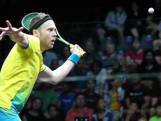 WINDY CITY CITY: Australia's number one ranked squash player and former Evans Head resident Ryan Cuskelly has won the US Chicago Open comprehensively beating Cesar Salazar 11-5 11-6 11-3 in the final. Picture: Jono Searle/Getty Images