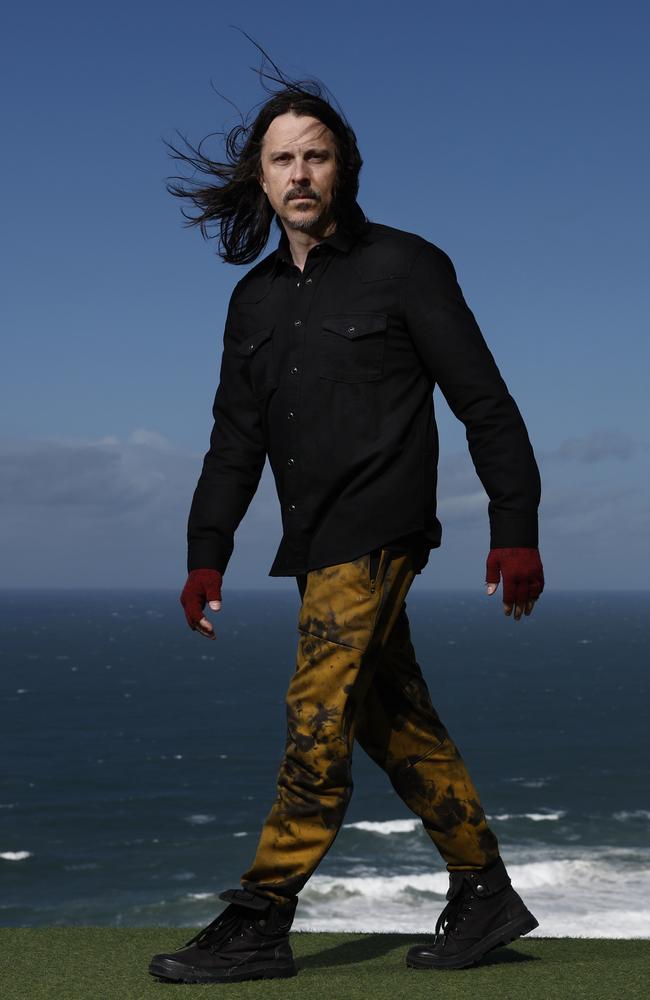 Former Silverchair band member Ben Gillies pictured near Newcastle. The award-winning musician talks mental health on a new episode of Mental As Anyone podcast. Picture: Richard Dobson