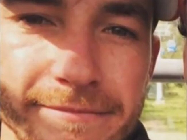 Cam Smith, 26, was kicked in the head by Liam Casley as he lay dying on the ground at Seaford. Picture: Supplied/9 News